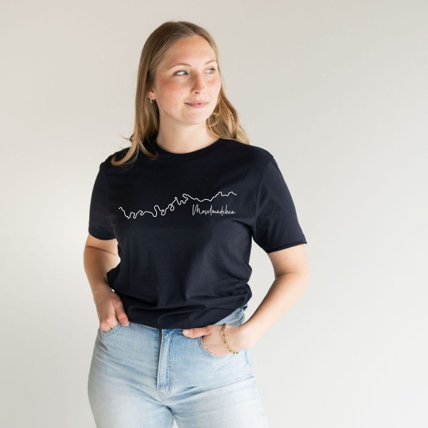 Shirt Unisex „Moselschleife Moselmädchen"