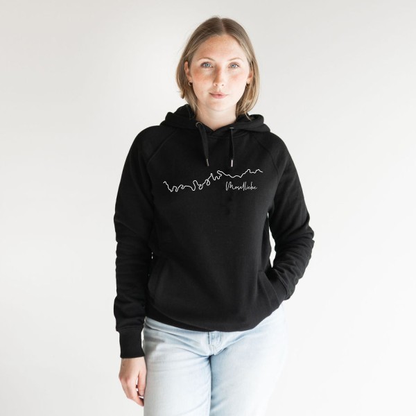 Hoodie „Moselliebe &amp; Schleife&quot;